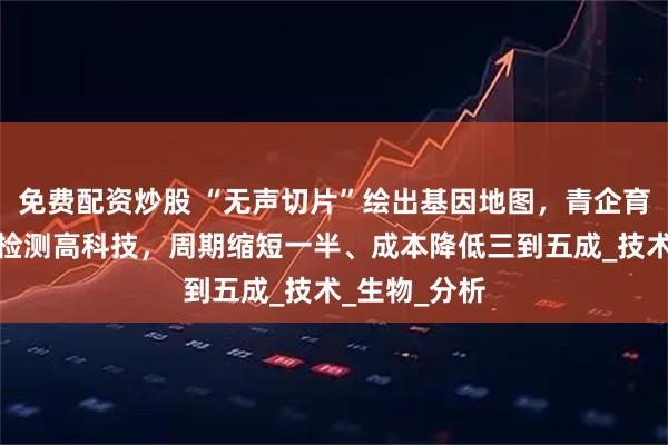 免费配资炒股 “无声切片”绘出基因地图，青企育种用上基因检测高科技，周期缩短一半、成本降低三到五成_技术_生物_分析